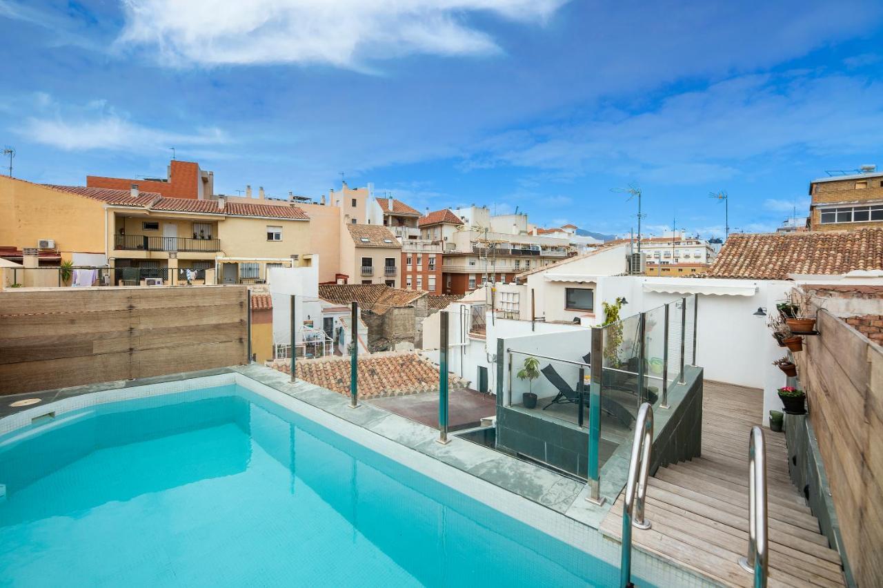 New Levante Pool & Museums Apartament Málaga Eksteriør billede
